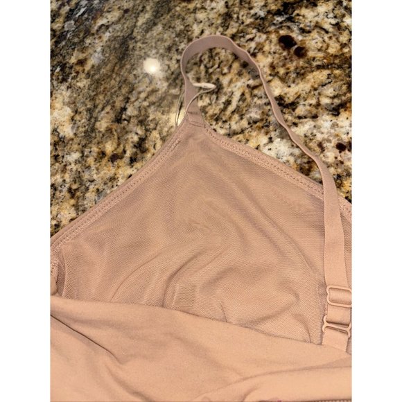 NWT-SKIMS Fits Everybody Crossover Bralette/Color Clay/ Size 4XL/BR-TRI-0235 - Picture 8 of 8